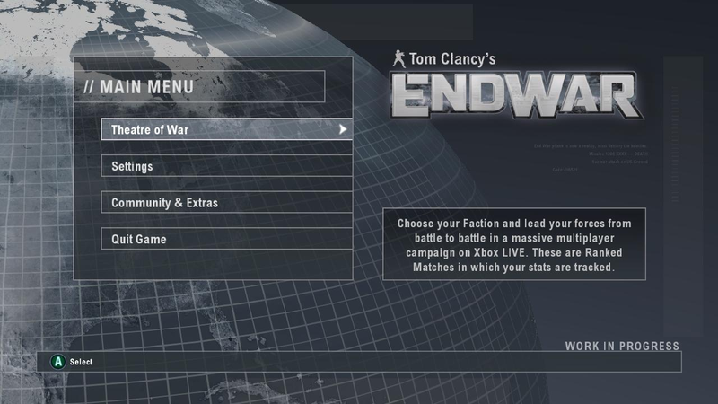 Illustration for article titled EndWar Private Beta Invites Going Out